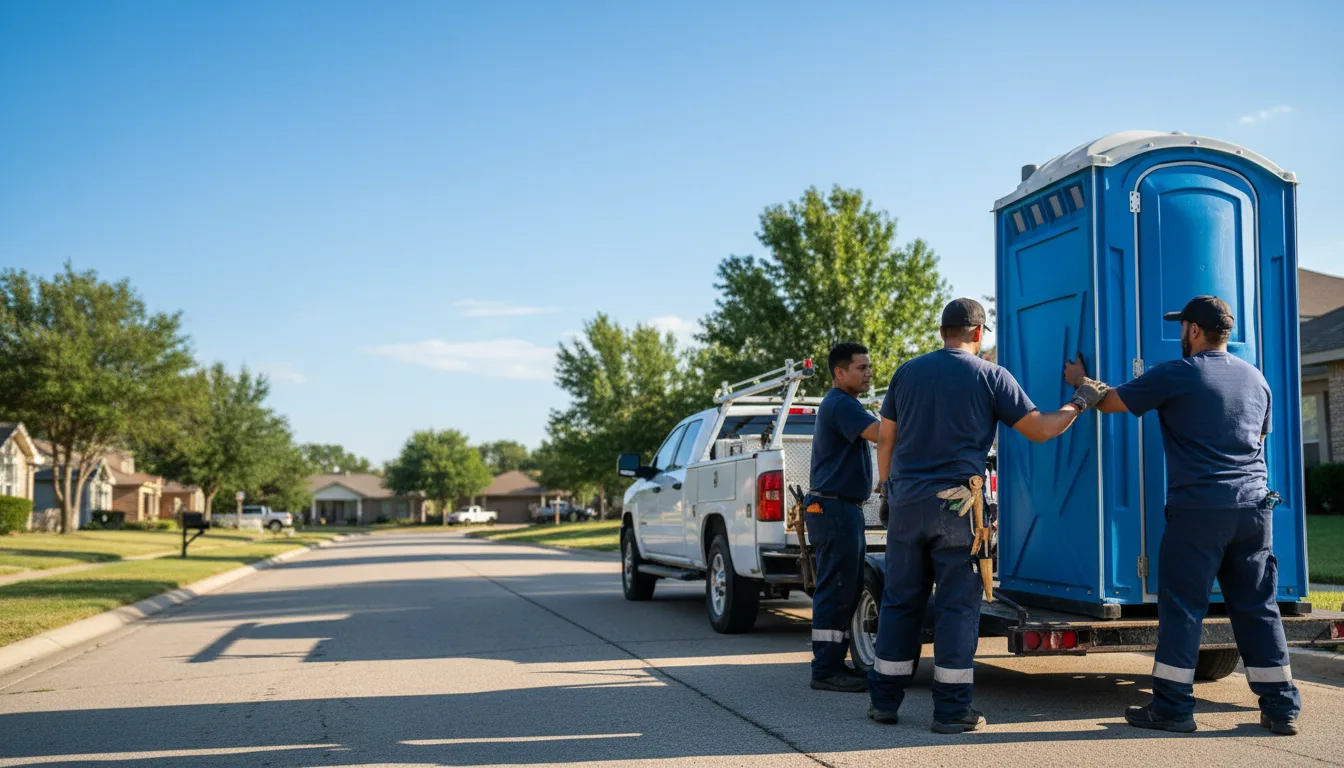 Portable Toilet Rental in Eva, TN near me